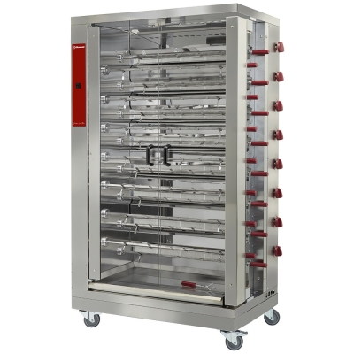 Rôtissoire gaz 15 broches (90 poulets) RVG/152-CM